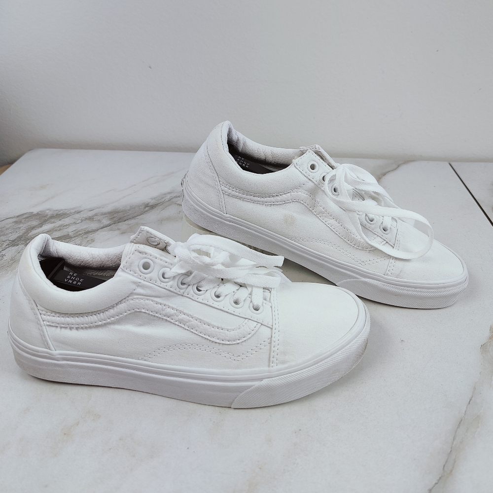 Vans Women's White Sneakers